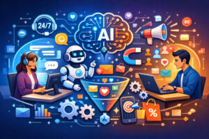 Asiakaspalvelun ja markkinoinnin yhdistäminen tekoälyllä