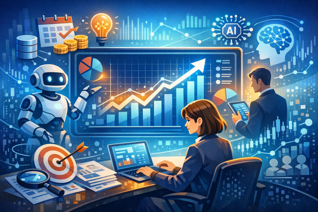 Myyntiennusteiden laatiminen tekoälyllä – datasta päätöksiin