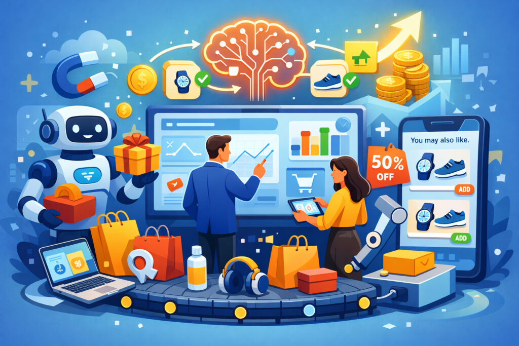 Ristiinmyynnin ja lisämyynnin automatisointi tekoälyllä