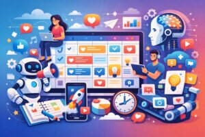 Sosiaalisen median automaatio – tekoäly sisältökalenterin hallinnassa